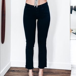 J Brand Selena Bootcut Jeans Black Size 25